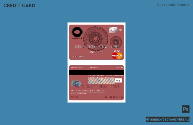 Beispielvorschau der Macquarie Bank Mastercard Australien